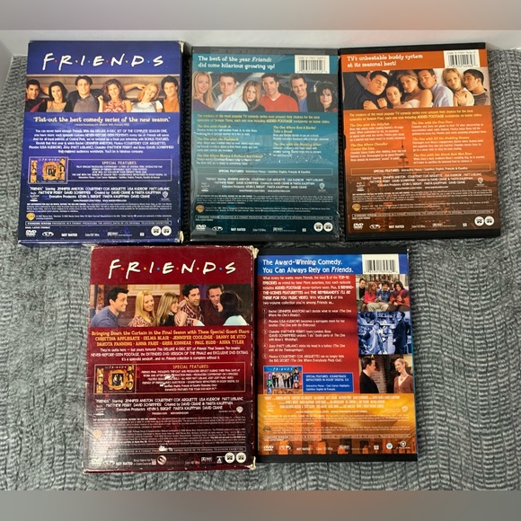 3/$30 FRIENDS DVD SEASON SETS - SEASONS 1,3,4,& 10 - volume 2 - Picture 3 of 9
